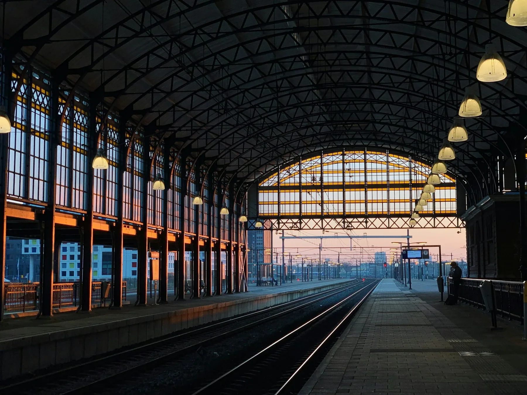 intérieur de gare