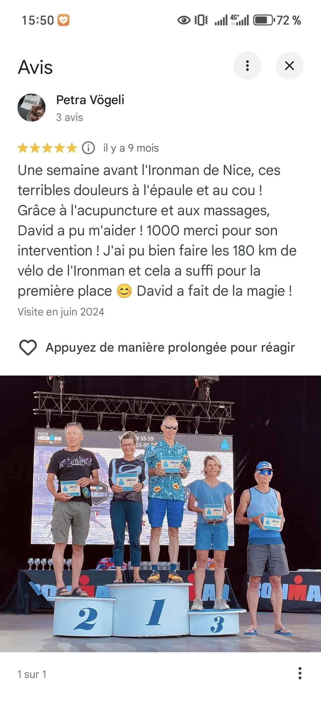 témoignage séance d'acupuncture